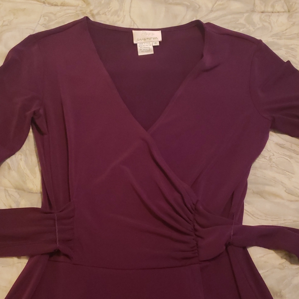 Donna Morgan Wrap Dress